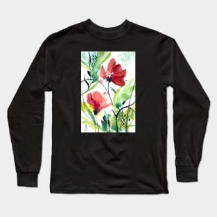 Two poppies Long Sleeve T-Shirt